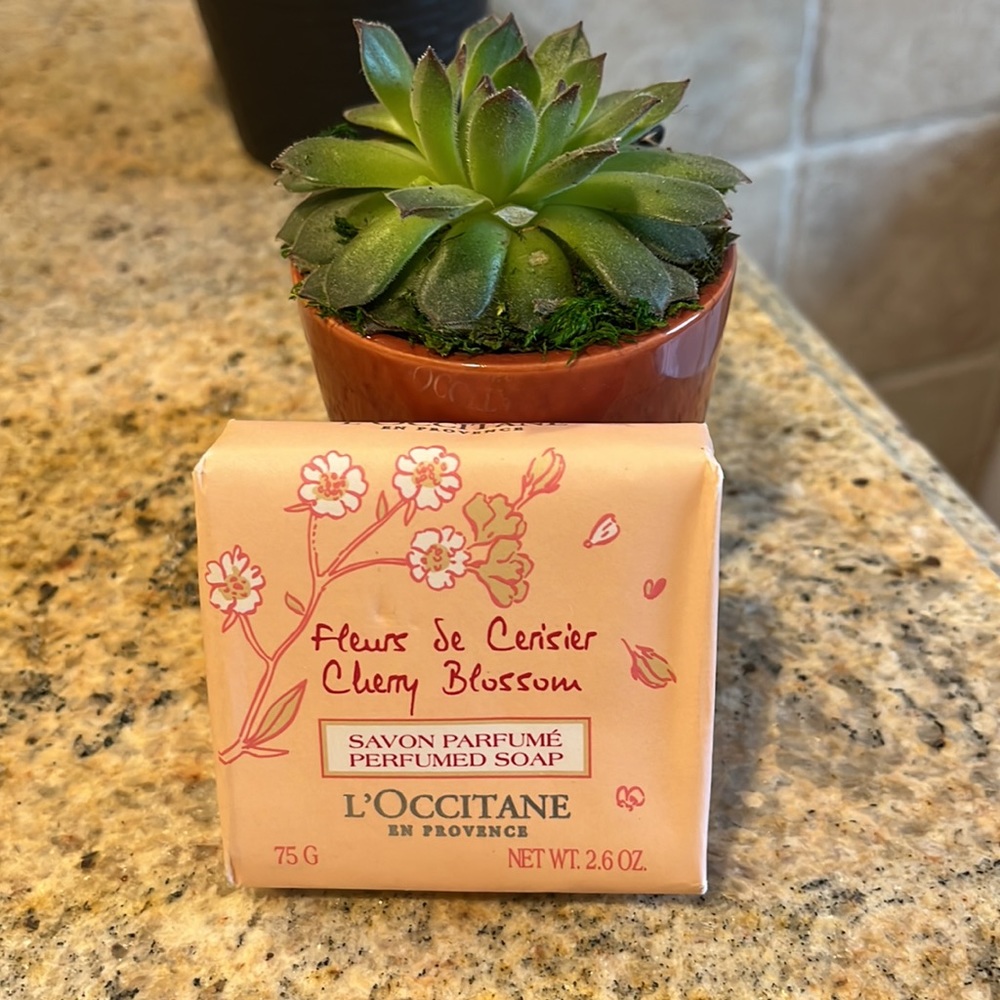 L’occitane cherry blossom perfumed soap NWT